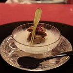 にくの匠 三芳 - 雲丹ととうもろこしのすり流し