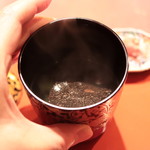 にくの匠 三芳 - 冬瓜とテール出汁トリュフの椀