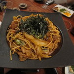 中洲 あほう鳥 - キムチ焼きそば