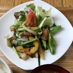旬菜 とりどり - 夏野菜と豚肉炒めものです。
