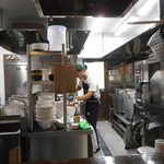 ラメン ラカン - 厨房奥