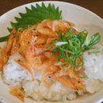 ラメン ラカン - 桜エビかきあげ丼