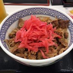 吉野家 - 牛丼並 七味と紅生姜搭載完了 (^^ゞ