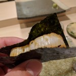 鮨みやもと - 平貝磯辺焼き