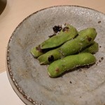 鮨みやもと - 焼き枝豆