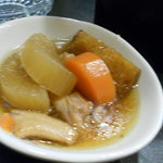 ずぼら - 手羽と大根の煮物？