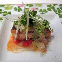 モナリザ 恵比寿店 - 旨味タップリのヒゲ鱈のムニエルと焼きねぎのハーモニー