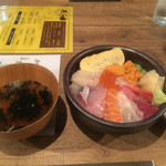 Sushi Chuugokuryouri Fukurokuju - バフン雲丹と気まぐれ海鮮丼