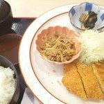 とんまさ - 日替りロースカツ750円（税別）