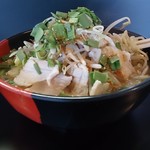 つるおか家 - スタミナラーメンもやしトッピング