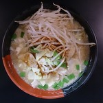 つるおか家 - スタミナラーメンもやしトッピング