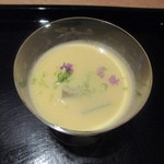 日本料理 永代 - トウモロコシのすりながし