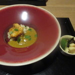 日本料理 永代 - 鱧フライ、鯛めしにカレー