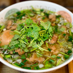 赤丸 - 2017.7 台南タンツーメン（580円）、煮卵（100円）