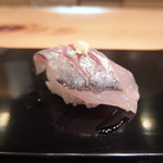 幸寿し - アジ　これはしょうゆで