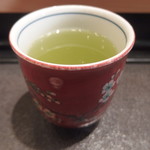 幸寿し - アツアツのお茶