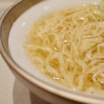 ソラノイロ ナゴヤ - 銀の煮干し麺…800円