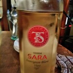 VOLCO - [ドリンク] 白ワイン テラ･サラ ボトルのアップ♪ｗ