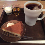 水出しアイスコーヒー&玄米タルト（クリームチーズ）