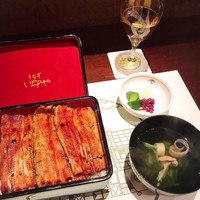 神泉いちのや - 上うな重。