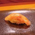 すし兆 - かさご　間に塩昆布