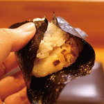 すし兆 - 帆立の炙り