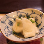 すし兆 - 蕪ときゅうりの浅漬け