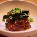 すし兆 - 鰹とわらび