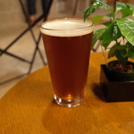 ドラゴンフライ クラフト ビヤ ホール - 2017.7 レッドローズ アンバーエールのパイント