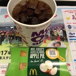 Makudonarudo - アイスコーヒー・Sとアップルパイ