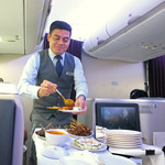 Plaza Premium Lounge - ピーナッツ・ソースが決め手