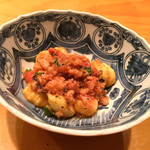 オステリア あんじゅ 西麻布 - じゃがいものニョッキ アオリイカのラグーソース