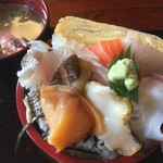 千代寿司 - ミニ生チラシのアップ