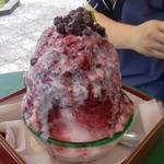 腰掛庵 - 「木いちごとすぐりミルク」