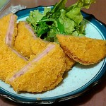 大衆酒場 まるちゃん - ハムカツ