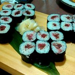 大衆酒場 まるちゃん - 中落ちの鉄火巻