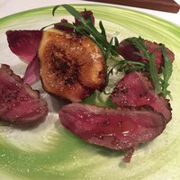 クッチーナ イタリアーナ ガッルーラ - いちじくと鴨肉があう！アウゥ～　ｗｗｗ