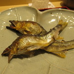 銀座 しのはら - 鮎の食べ比べ