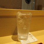 銀座 しのはら - 芋焼酎水割り
