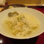 銀座 しのはら - スッポン出汁のおじや