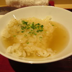 銀座 しのはら - スッポン出汁のあんかけ