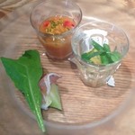 レストラン 山猫軒 - ランチ：前菜。