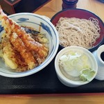 そば処 海景庵 - 天丼セット