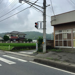 そば処 松 - 田沼西中交差点の看板有り。