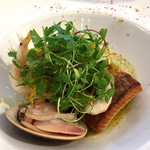 ビストロ ダイア - 私はコレ↑アイナメ＆蛤＆白エビ最高に美味しい