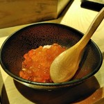 SUSHI TOKYO TEN、 - [料理] イクラ山葵和え 全景♪ｗ