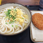 ぼっこ屋 - 冷かけ大＋チーズチキンカツ