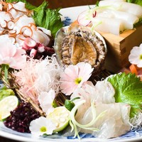 明石昼網等厳選鮮魚5種盛(2人前) 2,980円～