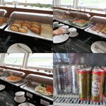 ACV BUSINESS　LOUNGE - パン/カナッペ/お寿司/果物/ツバメの巣のジュース