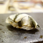 あま木 - ［2017/07］寿司④ 浜名湖産しんこの握り